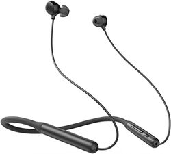 soundcore Anker Life U2i Wireless Headphones, Neckband Bluetooth Headphone, Black